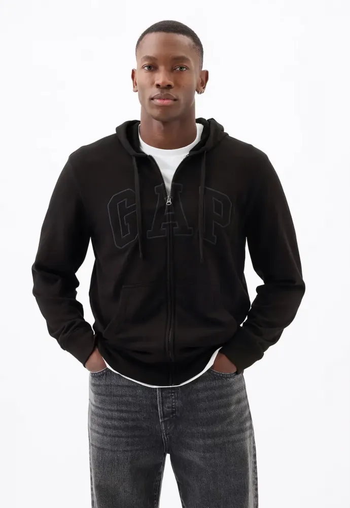 Moletom GAP  com Capuz Logo Bordado Masculino