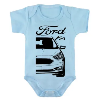 Body Bebê Infantil roupa criança Ford ka carro classico - Foto 2