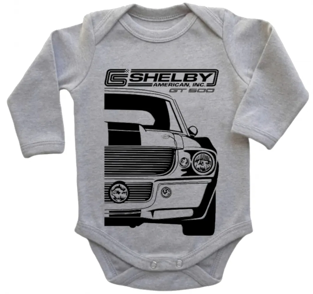 Body Bebê Infantil roupa criança Ford Mustang Shelby GT500 Eleanor Imagem