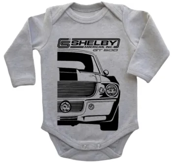 Body Bebê Infantil roupa criança Ford Mustang Shelby GT500 Eleanor