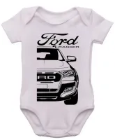 Body Bebê Infantil roupa criança ford ranger mk3 camionete - Foto 3