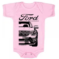 Body Bebê Infantil roupa criança ford ranger mk4 modelo novo - Foto 4