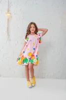 Vestido Lili Mundo Encantado Rosa