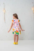 Vestido Lili Mundo Encantado Rosa - Foto 4
