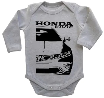 Body Bebê Infantil roupa criança Honda civic geração 8