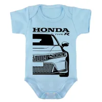 Body Bebê Infantil roupa criança Honda civic type R geração 11 - Foto 2