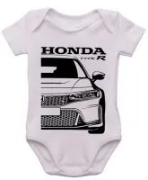 Body Bebê Infantil roupa criança Honda civic type R geração 11 - Foto 3