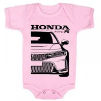 Body Bebê Infantil roupa criança Honda civic type R geração 11 - Foto 4