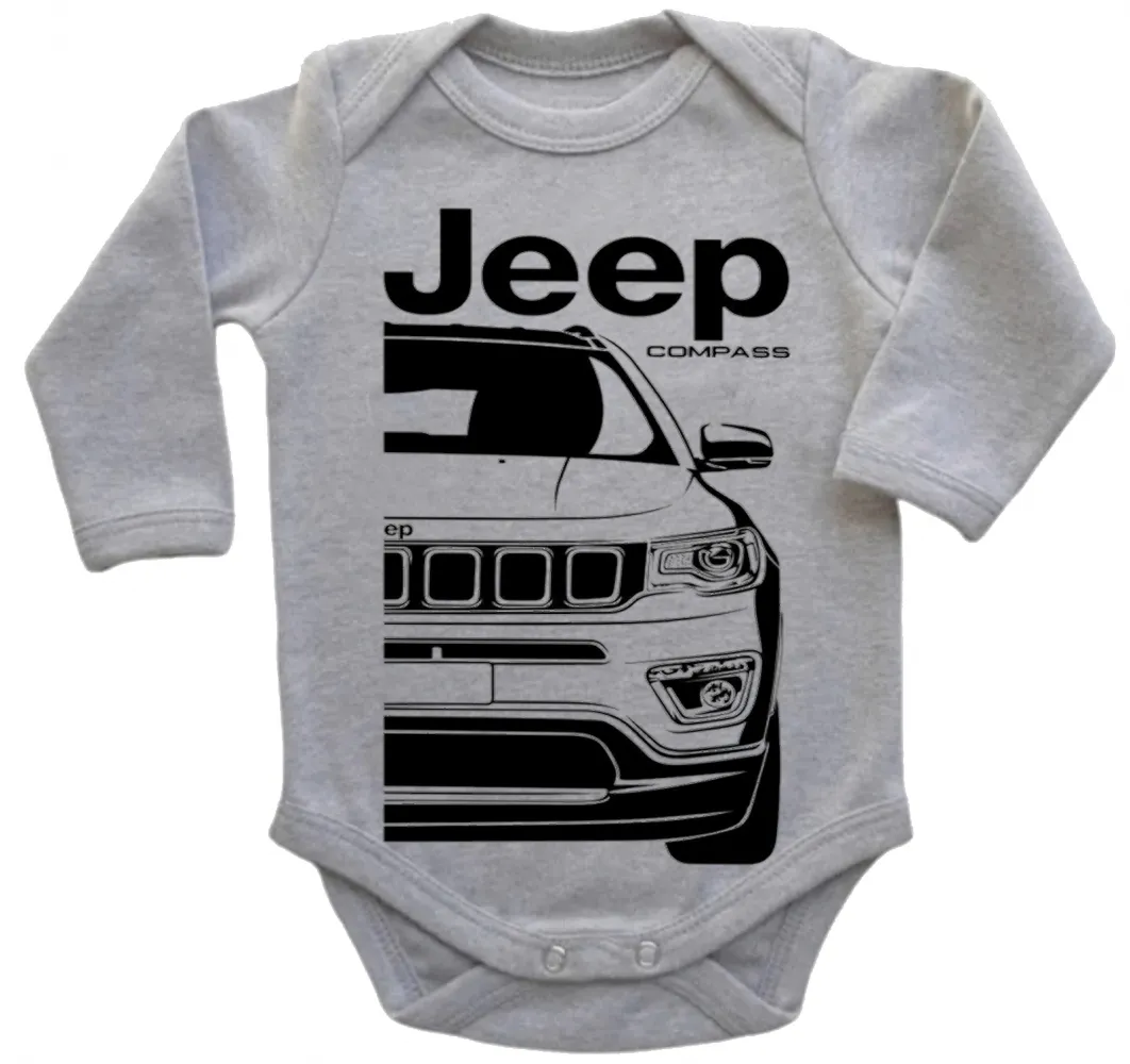 Body Bebê Infantil roupa criança jeep compass carro