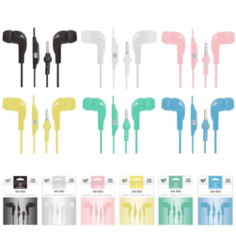 Fone de Ouvido Com Microfone KA-833 Kapbom Imagem