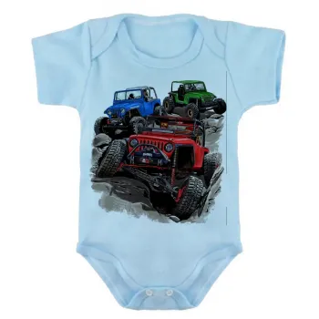 Body Bebê Infantil roupa criança Jeep off road jipeiro estilo vida - Foto 2