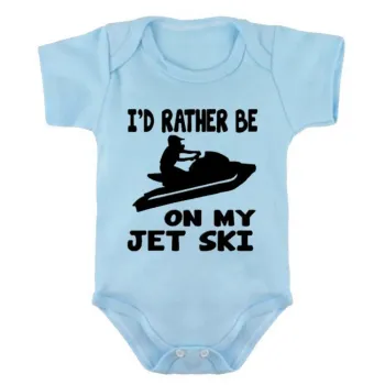 Body Bebê Infantil roupa criança Jet ski moto agua praia ferias - Foto 2