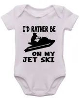 Body Bebê Infantil roupa criança Jet ski moto agua praia ferias - Foto 3