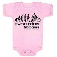 Body Bebê Infantil roupa criança Moto motocross motoqueiro motoboy - Foto 4