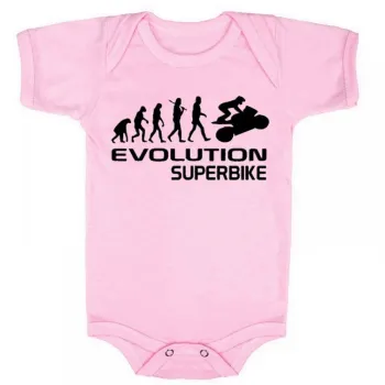 Body Bebê Infantil roupa criança Moto motoqueiro motoboy superbike - Foto 2