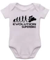 Body Bebê Infantil roupa criança Moto motoqueiro motoboy superbike - Foto 4