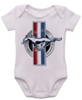 Body Bebê Infantil roupa criança Mustang cavalo ford shelby - Foto 3