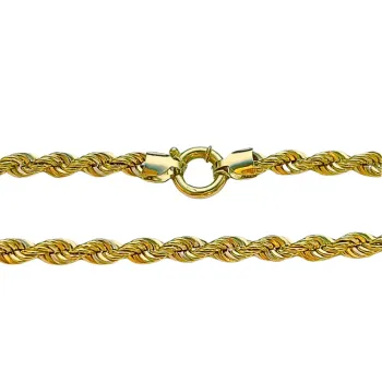   Pulseira ouro amarelo 18k - Cordão Baiano - SPU26440-750 - Foto 2