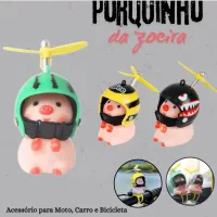 Patinho Jack da Zueira (Com Led) - Pato de Borracha Decora Bike Moto - Foto 3