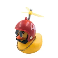 Patinho Jack da Zueira (Com Led) - Pato de Borracha Decora Bike Moto - Foto 4