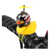 Patinho Jack da Zueira (Com Led) - Pato de Borracha Decora Bike Moto - Foto 6