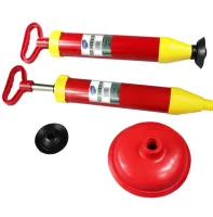 Desentupidor Manual De Pia Vaso Ralo Cano Esgoto Tipo Bomba Sucção 150mm Alta Pressão BC-08 - Foto 3