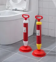 Desentupidor Manual De Pia Vaso Ralo Cano Esgoto Tipo Bomba Sucção 150mm Alta Pressão BC-08 - Foto 4