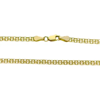 Pulseira ouro 18k bismark - TPU19218 - Foto 2