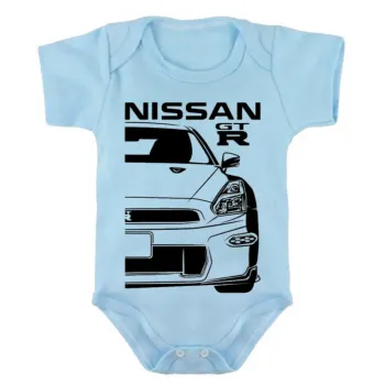Body Bebê Infantil roupa criança Nissan GT R drift velozes furiosos - Foto 2