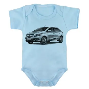 Body Bebê Infantil roupa criança Onix antigo chevrolet - Foto 2