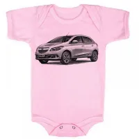 Body Bebê Infantil roupa criança Onix antigo chevrolet - Foto 4