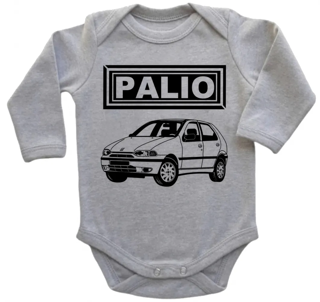 Body Bebê Infantil roupa criança Palio carro antigo fiat Imagem