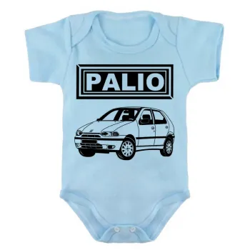 Body Bebê Infantil roupa criança Palio carro antigo fiat - Foto 2