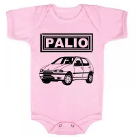 Body Bebê Infantil roupa criança Palio carro antigo fiat - Foto 4