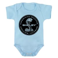 Body Bebê Infantil roupa criança Shelby cobra Mustang racing - Foto 2