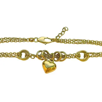 Pulseira de ouro amarelo 18k ELOS - HPU1225 - Foto 2