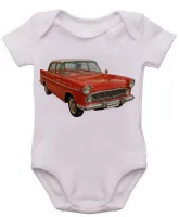 Body Bebê Infantil roupa criança Simca Chambord carro antigo - Foto 2