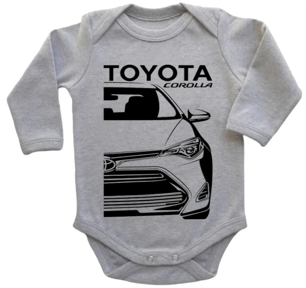 Body Bebê Infantil roupa criança Toyota Corolla melhor carro mundo Imagem