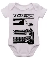 Body Bebê Infantil roupa criança Volkswagen Amarok camionete - Foto 3