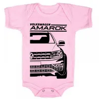 Body Bebê Infantil roupa criança Volkswagen Amarok camionete - Foto 4