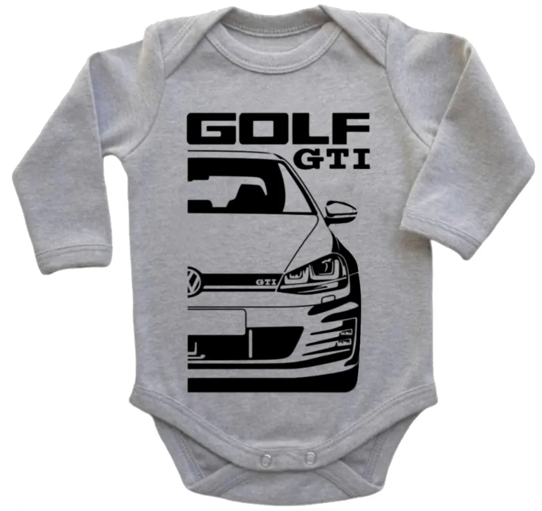 Body Bebê Infantil roupa criança Volkswagen golf gti esportivo