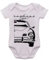 Body Bebê Infantil roupa criança Volkswagen karmann ghia - Foto 3