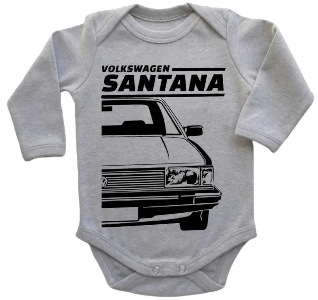 Body Bebê Infantil roupa criança Volkswagen Santana carro antigo