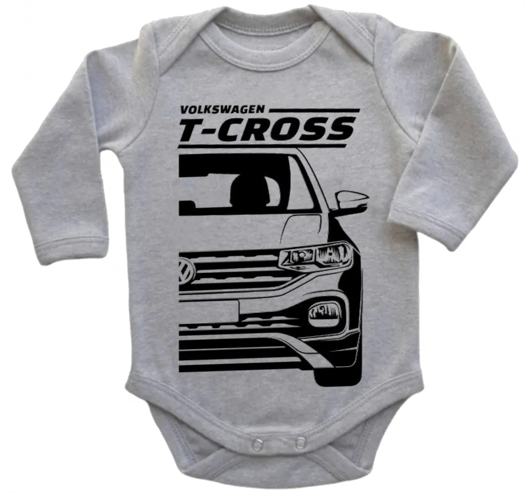 Body Bebê Infantil roupa criança Volkswagen T-cross camionete