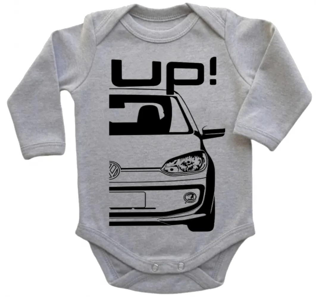 Body Bebê Infantil roupa criança Volkswagen UP carro top Imagem