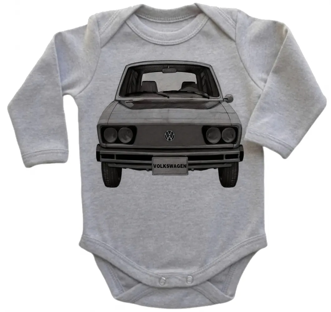 Body Bebê Infantil roupa criança volkswagen variant brasilia Imagem