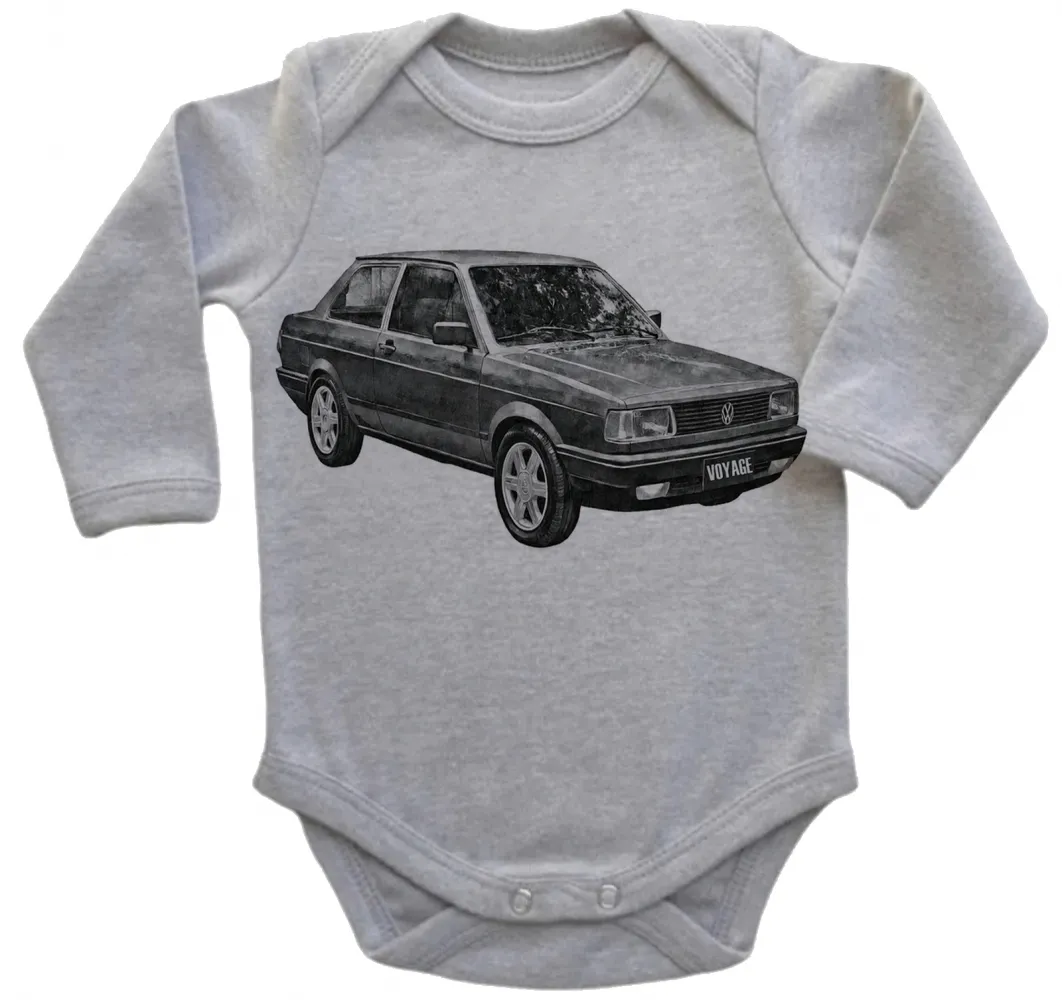 Body Bebê Infantil roupa criança Volkswagen Voyage quadrado