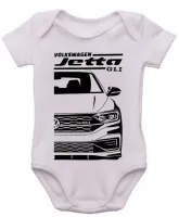 Body Bebê Infantil roupa criança Volkwagen Jetta GLI modelo novo - Foto 3