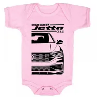 Body Bebê Infantil roupa criança Volkwagen Jetta GLI modelo novo - Foto 4