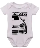Body Bebê Infantil roupa criança Volkwagen Jetta MK5 modelo antigo - Foto 3